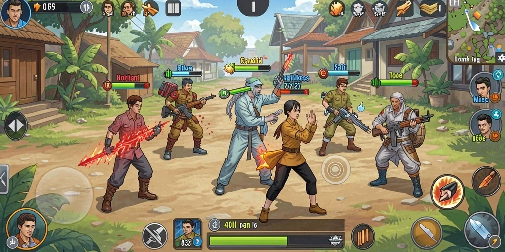 dy01 - Karakter utama dalam aksi yang seru.