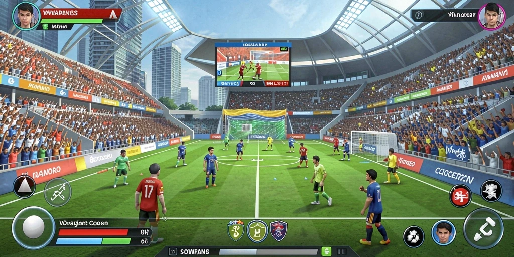 kawat4d - Screenshot dari level menengah yang menantang.